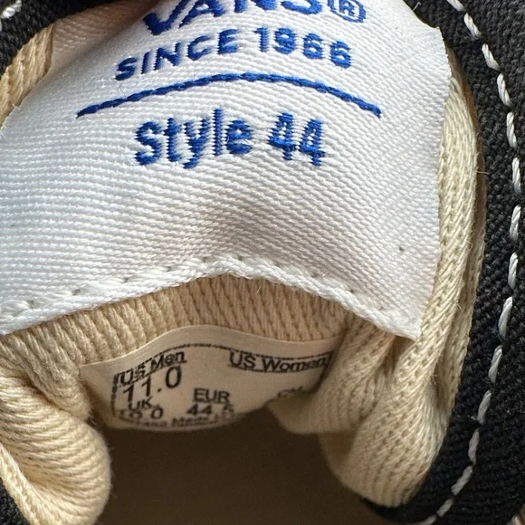 Vans Premium Authentic LX Style Cow Print Sneakers Men’s sz 11 - Picture 2 of 10